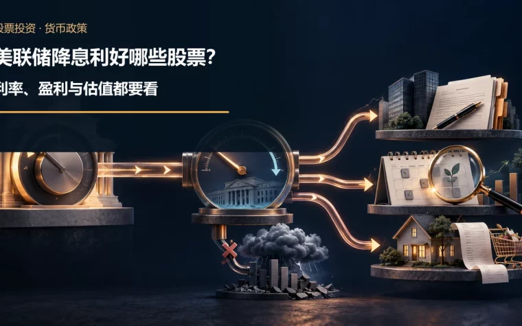 政策利率仪表经债券收益率仪表分流至企业融资文件、未来现金流日历与家庭住房消费单据，下方乌云提示盈利下修风险