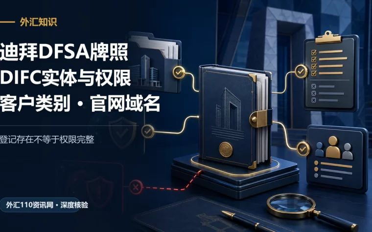 迪拜DFSA公开登记与DIFC法律实体、许可活动、客户类别和官网域名核验