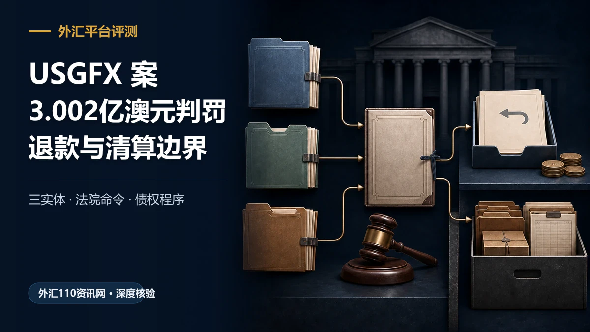 USGFX案件三家法律实体汇入法院判决，并分流至退款令与清算债权程序示意图