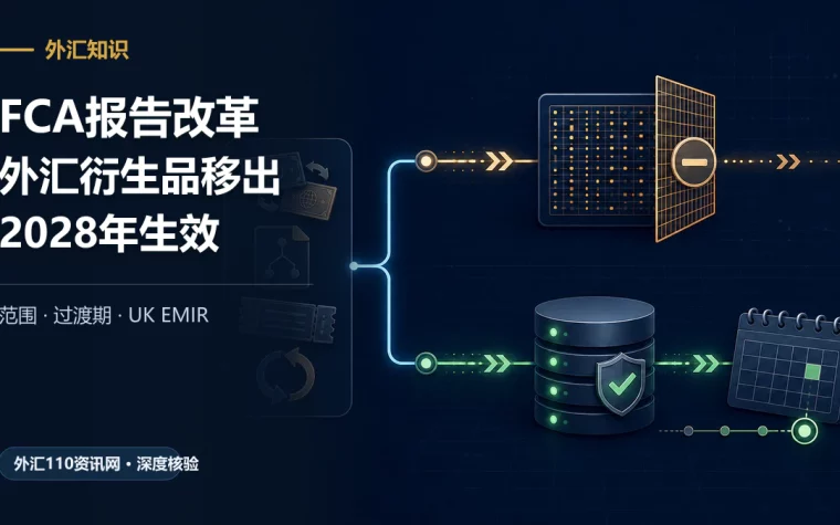 外汇衍生品从重复交易报告通道移出但继续进入UK EMIR监管资料库的双通道改革示意图
